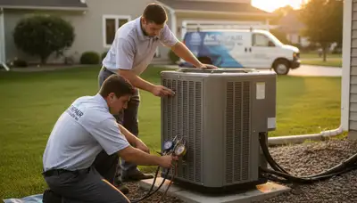 Professional AC repair service in Milwaukee WI by certified HVAC technicians